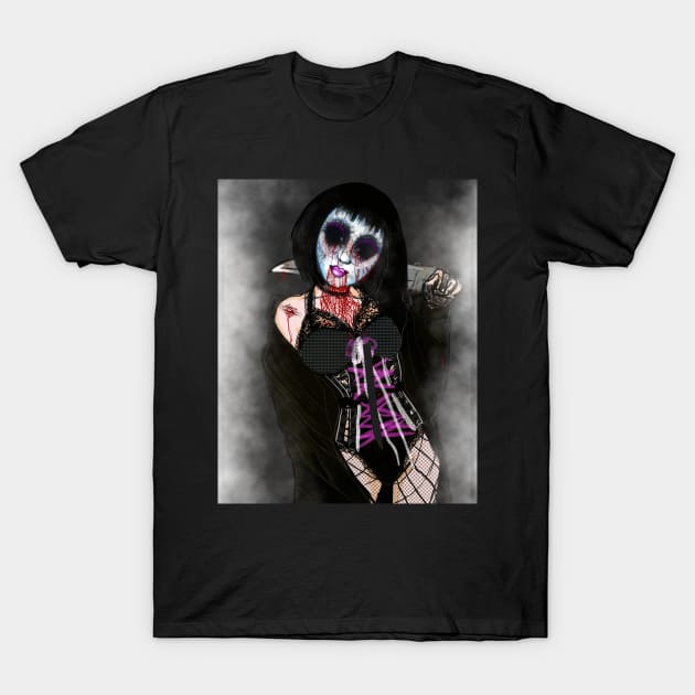 Ghoul power T-Shirt by Gothic Heart Chic